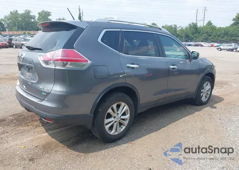 2014 Nissan Rogue Sv из США, поврежденный, VIN 5N1AT2MV0EC820660